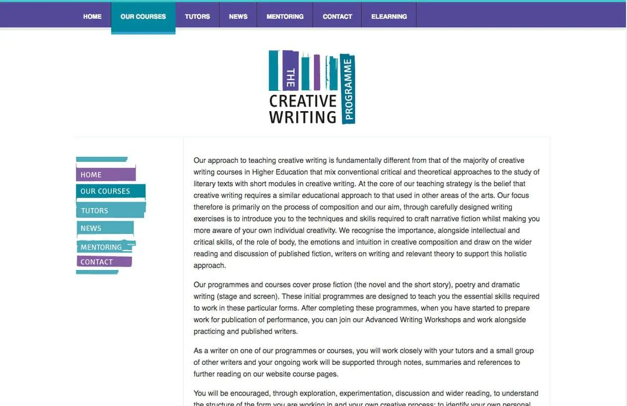 CWP website design courses