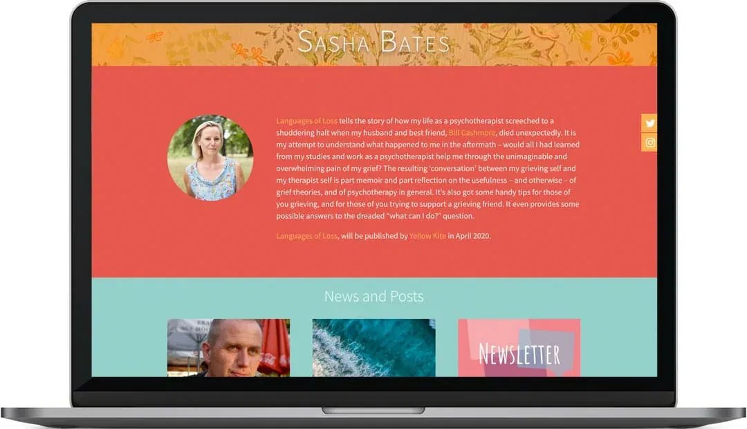 Sasha Bates home page web design Sasha Bates web design Sasha Bates home page web design