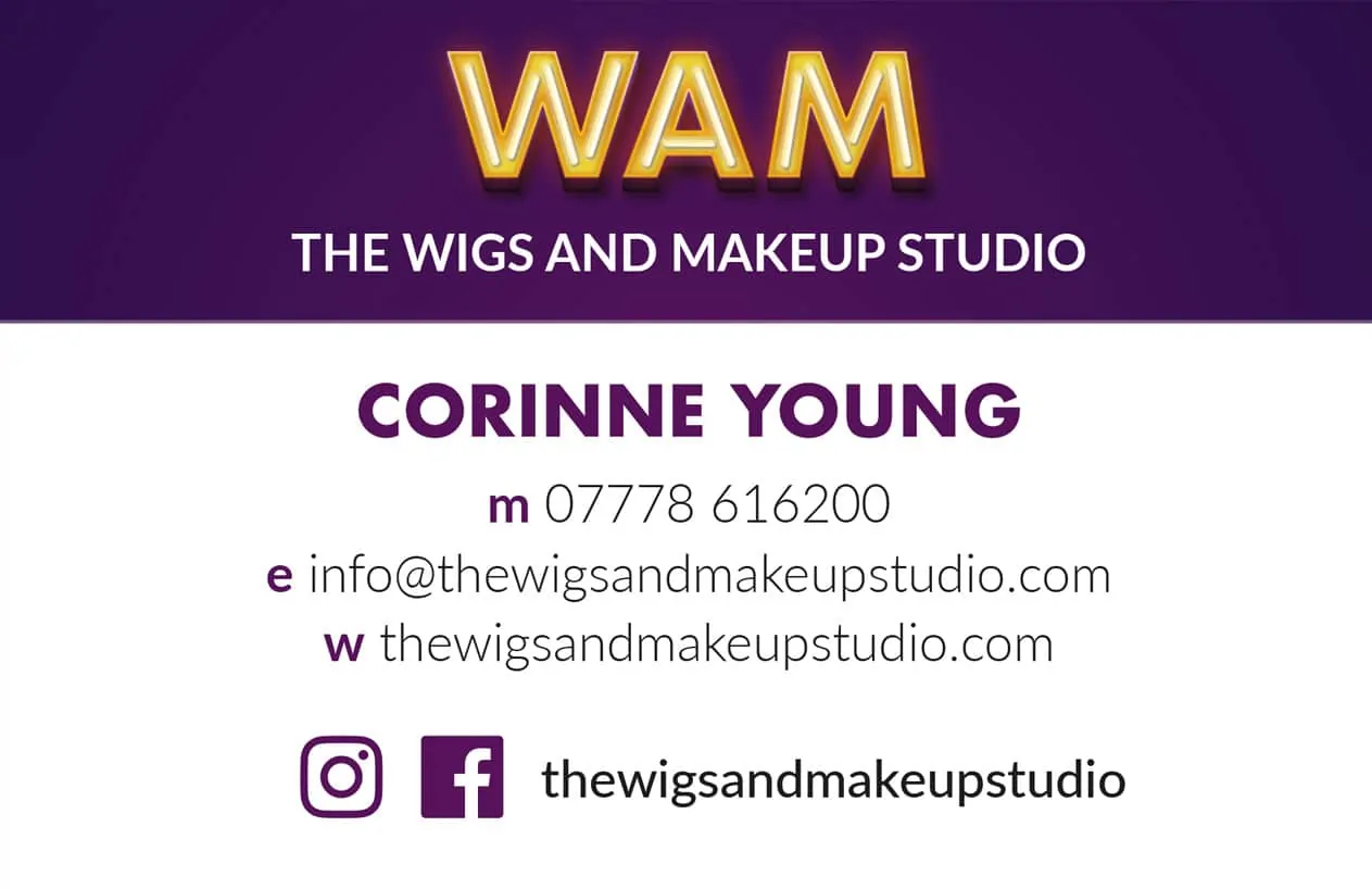 WAM business card design