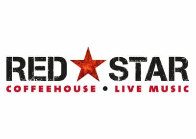 Red Star CofeehouseLogo Design