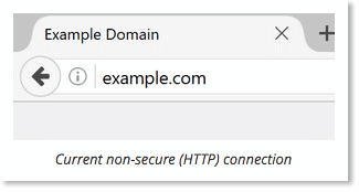 Firefox non-secure
