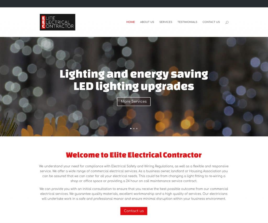 EEC web and logo design