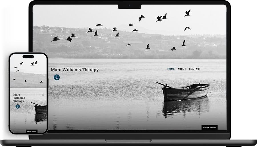 Brighton Therapy Web Design Home 1