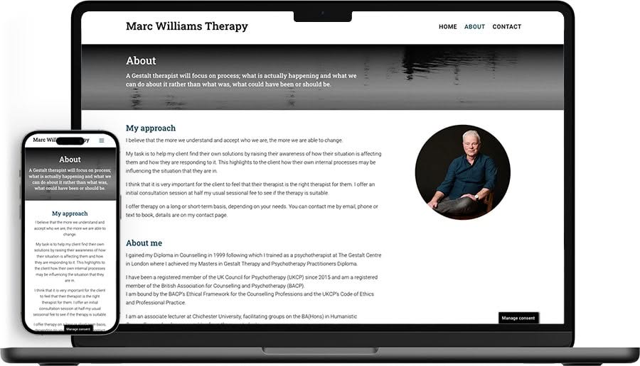 Marc Williams Therapy About